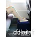 LFJT Travel Footrest - Repose-pieds de voiture d'avion - Oreiller de jambe gonflable - Lit de transport aérien portatif adapté aux enfants et aux adultes - Pédales de siège de voiture soufflant - B07VG1KV7Z